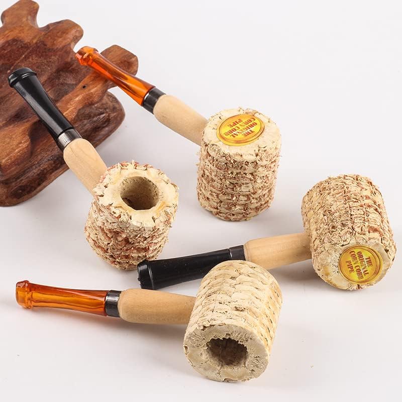 OHOO Disposable Natural Corn Cob Practice Pipe 5PCS - Image 3